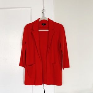 Sophie Open-Front Sweater-Blazer